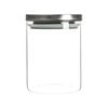 Argon Tableware Glass Storage Jar with Metal Lid - Silicone Seal - 750ml