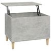 vidaXL Coffee Table Concrete Grey Living Room Centre End Table