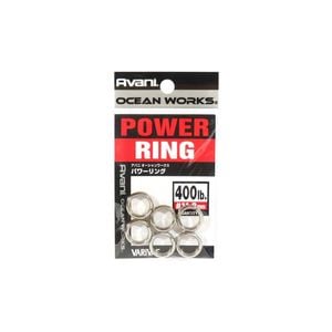 Varivas Avani Ocean Works Power Heavy Duty Strong Fishing Split Ring 400lb