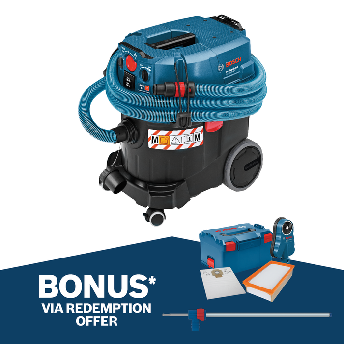 Bosch Professional 1200W 35L M-Class Wet / Dry Dust Extraction Vacuum