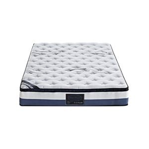 Queen Mattress Latex Pillow Top Pocket Spring Foam Medium Firm Bed