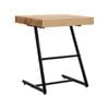 Design Square Eliza Side Table Slat Oak/Black