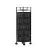 Artiss 5 Tiers Storage Trolley Storage Cart Black