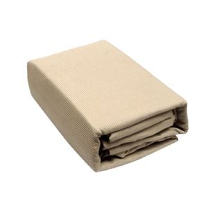 Waffle Latte High Thread Count Cotton Quilt Cover Set Double