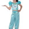 Princess Jasmine Girls Sparkle Disney Princess Costume - 3-5
