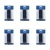 6pk Malli Braided Flat Portable Sewing Elastic Band Tape/cord 1cm X 5m Assorted