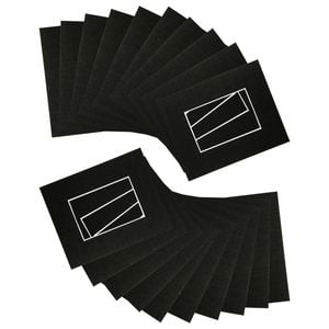 Nicola Spring A4 Frame Picture Mounts - for A5 (6" x 8") Image - Pack of 20