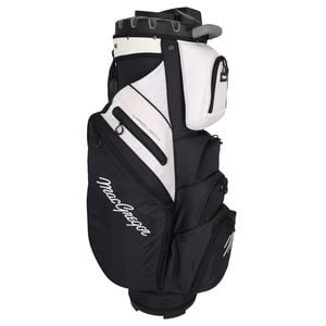 Macgregor Golf Maclock Ultimate Divider System Cart Bag - Black/white