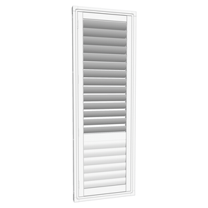 EasyAS 610 x 1800mm White Adjustable Plantation Shutter