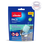 Vileda PACS Spring Fresh Floor Cleaning Tablets - 10 Pack