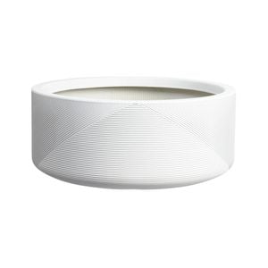 Tuscan Path 37cm White Gavin Bowl Pot