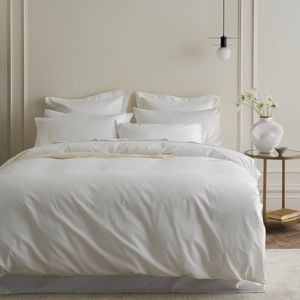 Bedding co. Quilt Cover Set 1200TC Egyptian Cotton White King Single