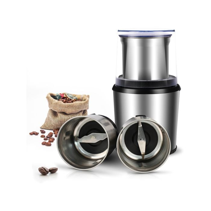 Advwin Electric Coffee Grinder with 2 Cups