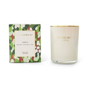 Salt & Pepper Wanderlust Candle With Lid 425g