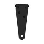 Pinnacle 75mm Matte Black Strap Hinge - 2 Pack