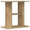 vidaXL Aquarium Stand Artisan Oak 60x30x60 cm