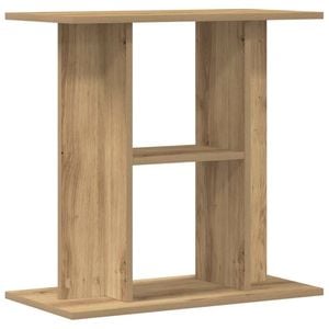 vidaXL Aquarium Stand Artisan Oak 60x30x60 cm