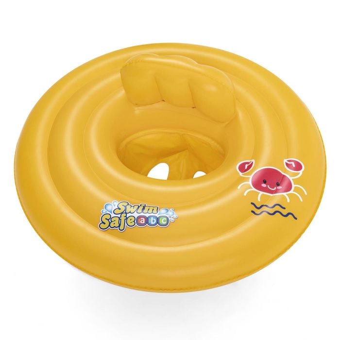Bestway Swim Safe Wondersplash Round 3-Ring Baby Boat