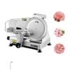 VEVOR Commercial Meat Slicer Silver 180W with a Premium 65Mn Blade for Hard Bread Cheese