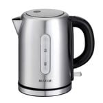 Maxim 1L Small Stainless Steel 2200W Electric Cordless Kettle