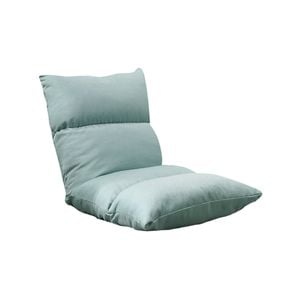 SOGA Lounge Floor Recliner Adjustable Lazy Sofa Bed Folding Game Chair Mint Green