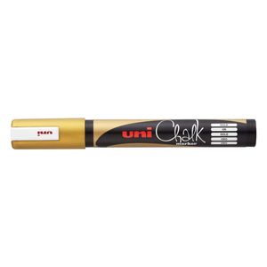 Uni Bullet Tip Chalk Marker 2.5mm (Gold)