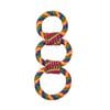 Happy Tails Large Triple-Rope Ring Tug Toy