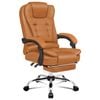 ALFORDSON Office Chair PU Leather Brown