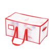 Catzon Christmas Ornament Storage Box Dustproof with Customizable Dividers-61x31x31cm