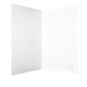 Rick McLean's Bathware 1470 x 875 x 2000mm White W4 Acrylic Shower Wall Liner