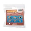 D-Line 9 Piece Brown Cable Cover Kit