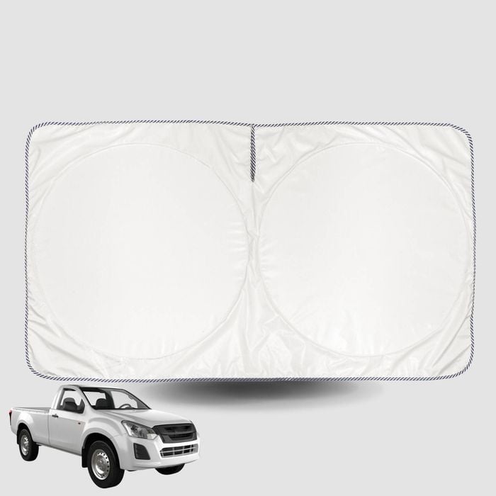Windscreen Sun Shade for Isuzu® D-Max Single Cab 2020-Current Universal Fit Window Visor UV Block