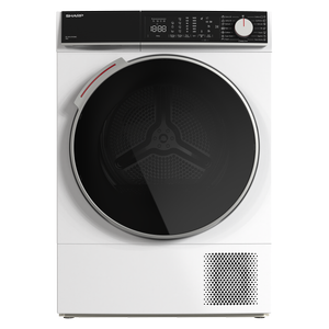 Sharp 9kg White Heat Pump Dryer