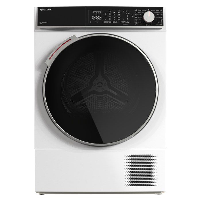 Sharp 9kg White Heat Pump Dryer
