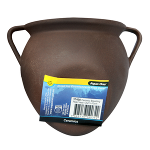 Aqua One Ceramic Breeding Hide Vase 12x11x10cm (37408)