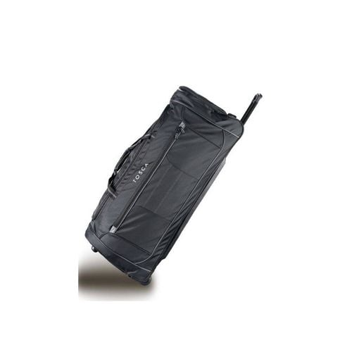 Tosca Jumbo 90cm Wheeled Duffle Bag Travel Trolley Black/Grey