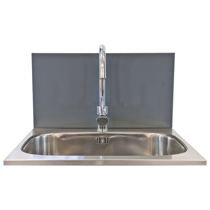 Dissco Laundry Splashback 565x300mm Grey