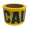 Brutus 75mm x 100m Yellow And Black Printed Caution Tape