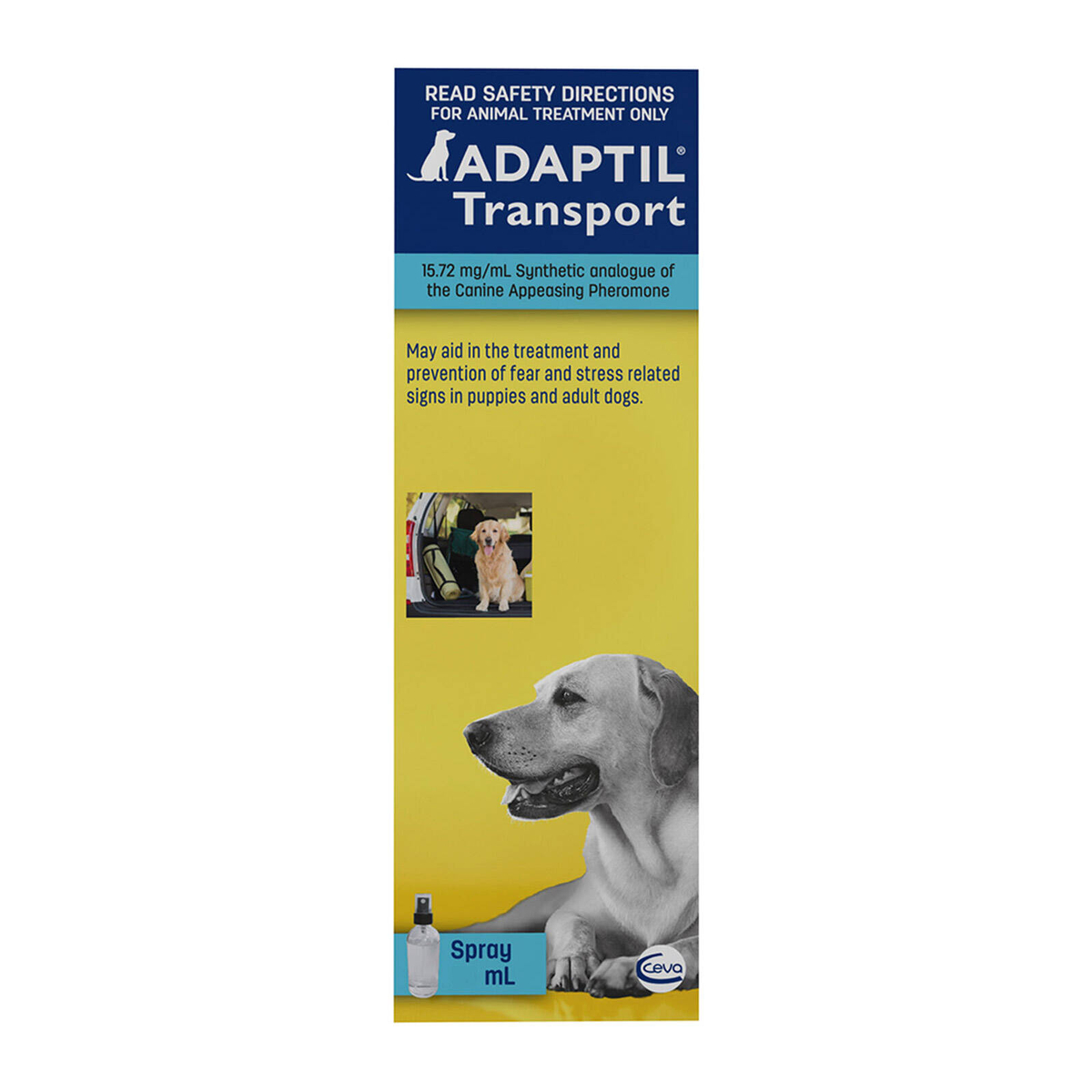 Adaptil Transport Spray For Dog 60 Ml - Bunnings Australia