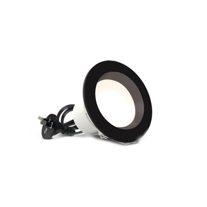 HPM 70mm Black Zyla LED 5W 606lm Tri-Colour Recessed Downlight