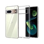 MEZON Google Pixel 7 (6.3") Ultra Slim Clear TPU Gel Back Case