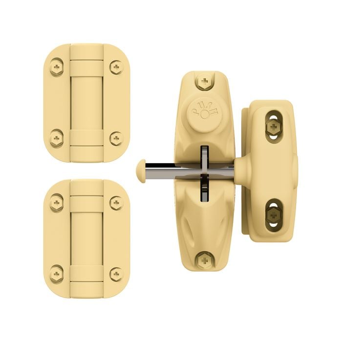 ProtectorAl Domain G8Safe Double-Sided Gravity Latch And Adjustable Hinges Gravity-X Gate Kit
