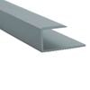 Roberts 12mm x 3.3m Silver End Trim - 10 Pack