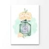 Green Luxury Perfume Print 100% Australian Made 100 x 150cm (Acrylic)