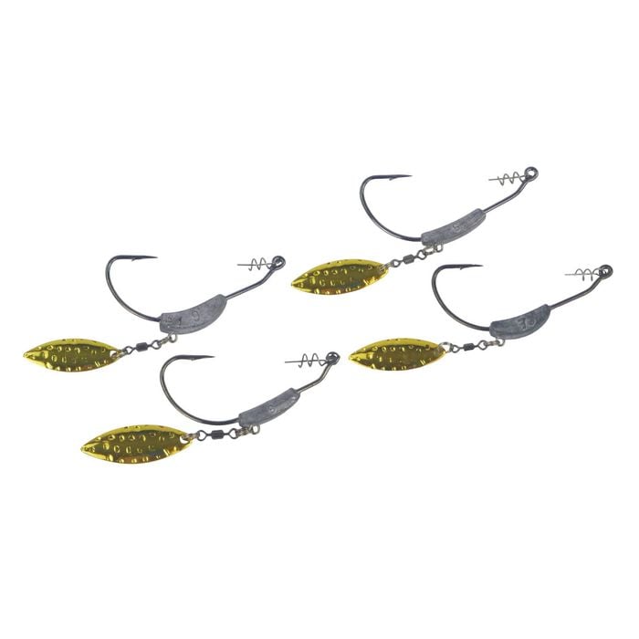 Swimerz 5gm Under Spin Blade Jig Heads, Size 4/0, 6 Pack
