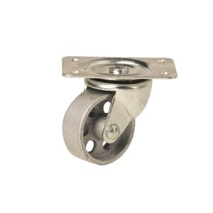 MoveIt 75mm Cast Iron Swivel Plate Furniture Castor