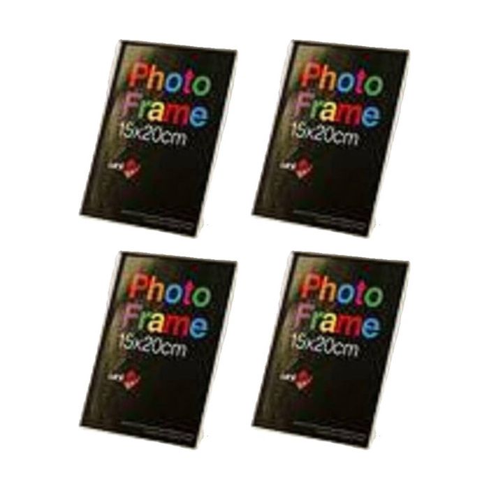 4x Unigift Timeless Special Design Photo Wooden White Frame - 15x20cm/6x8"