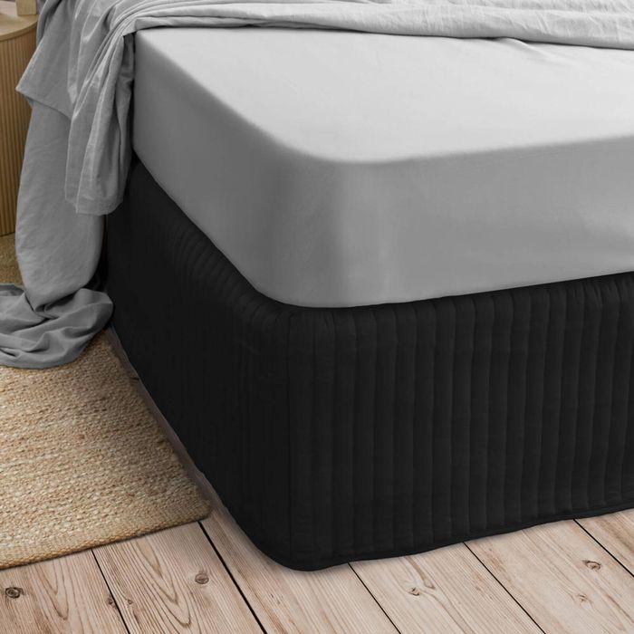 Ardor Boudoir Quilted Valance - Black - Single