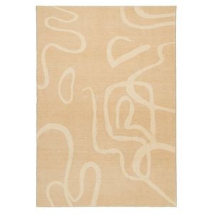 Loopsie-290cm X 200cm-tomo Beige Washable Rug