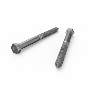 ZENITH M12 x 150mm Hot Dip Galvanised Hex Head Coach Screws